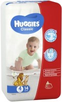 Photos - Nappies Huggies Classic 4 / 14 pcs 