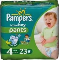 Photos - Nappies Pampers Active Boy 4 / 23 pcs 