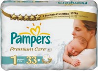 Photos - Nappies Pampers Premium Care 1 / 33 pcs 