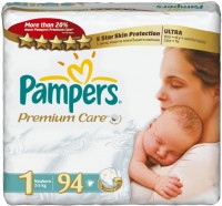 Photos - Nappies Pampers Premium Care 1 / 94 pcs 