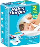 Photos - Nappies Helen Harper Air Comfort 2 / 62 pcs 