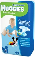 Photos - Nappies Huggies Ultra Comfort Boy 4 / 44 pcs 