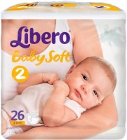 Photos - Nappies Libero Baby Soft 2 / 26 pcs 