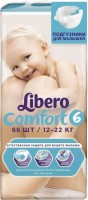 Photos - Nappies Libero Comfort 6 / 66 pcs 