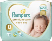 Photos - Nappies Pampers Premium Care 0 / 30 pcs 