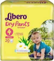 Photos - Nappies Libero Dry Pants 4 / 20 pcs 