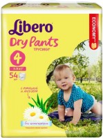 Photos - Nappies Libero Dry Pants 4 / 54 pcs 