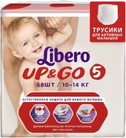 Photos - Nappies Libero Up and Go 5 / 68 pcs 