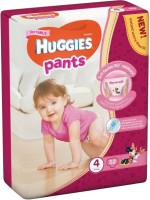 Photos - Nappies Huggies Pants Girl 4 / 52 pcs 