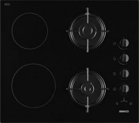 Photos - Hob Beko HISM 64120 S black