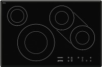 Photos - Hob Smeg SI3842B black