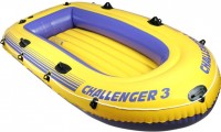 Photos - Inflatable Boat Intex Challenger 3 Boat Set 