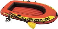 Photos - Inflatable Boat Intex Explorer Pro 300 Boat Set 