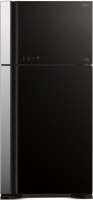 Photos - Fridge Hitachi R-VG662PU3 GBK black