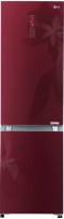 Photos - Fridge LG GA-B489TGRF red