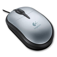 Photos - Mouse Logitech Notebook Optical Mouse Plus 