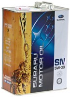 Photos - Engine Oil Subaru Motor Oil 5W-30 SN 4 L