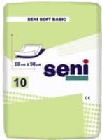 Photos - Nappies Seni Soft Basic 90x60 / 10 pcs