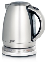 Photos - Electric Kettle DEX DK 6300 XD 2200 W 1.7 L  stainless steel