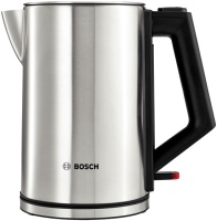 Photos - Electric Kettle Bosch TWK 7101 2200 W 1.7 L  stainless steel