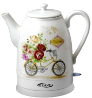 Photos - Electric Kettle Brand 401 1500 W 1.6 L  white