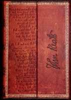 Photos - Notebook Paperblanks Manuscripts Keats Pocket 
