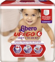 Photos - Nappies Libero Up and Go 6 / 14 pcs 