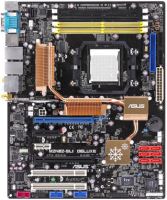 Photos - Motherboard Asus M2N32-SLI Deluxe/Wireless Edition 