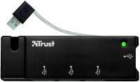 Photos - Card Reader / USB Hub Trust Barra 4 port USB 3.0 