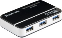Photos - Card Reader / USB Hub Defender Quadro Quick 