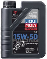 Photos - Engine Oil Liqui Moly Racing 4T 15W-50 1 L