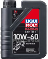 Photos - Engine Oil Liqui Moly Racing Synth 4T 10W-60 1 L