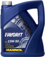 Photos - Engine Oil Mannol Favorit 15W-50 5 L