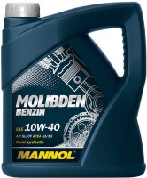 Photos - Engine Oil Mannol Molibden Benzin 10W-40 4 L