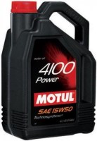 Photos - Engine Oil Motul 4100 Power 15W-50 5 L