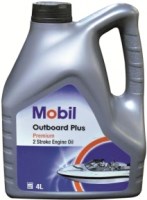 Photos - Engine Oil MOBIL Outboard Plus 4 L
