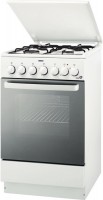 Photos - Cooker Zanussi ZCG560MW white