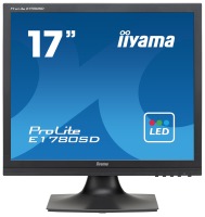 Photos - Monitor Iiyama ProLite E1780SD 17 "  black