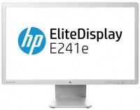 Photos - Monitor HP E241e 24 "  white