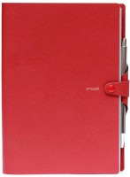 Photos - Planner Mood Weekly Planner Saffiano Red 