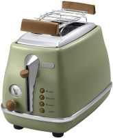 Photos - Toaster De'Longhi Icona Vintage CTOV 2103.GR 