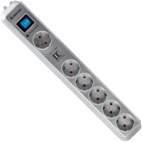 Photos - Surge Protector / Extension Lead Defender DFS 501 