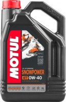 Engine Oil Motul Snowpower 4T 0W-40 4 L