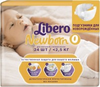Photos - Nappies Libero Newborn 0 / 24 pcs 