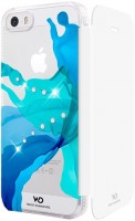 Photos - Case White Diamonds Liquids Booklet for iPhone 5/5S 