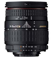 Camera Lens Sigma 24-70mm f/3.5-5.6 AF Aspherical HF 