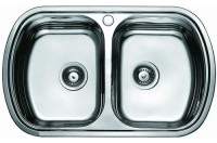 Photos - Kitchen Sink Cristal Olivia Duo UA7702ZS 800х490