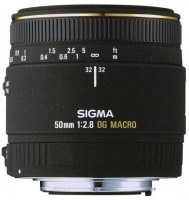 Camera Lens Sigma 50mm f/2.8 AF EX DG Macro 