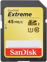 Photos - Memory Card SanDisk Extreme SDHC UHS-I 45MB/s 16 GB