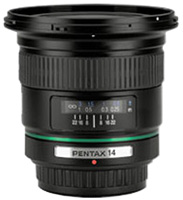 Camera Lens Pentax 14mm f/2.8 SMC DA 